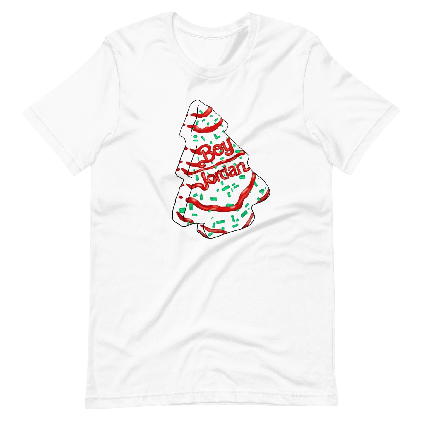 Christmas Tree Cake t-shirt - Love, Boy Jordan