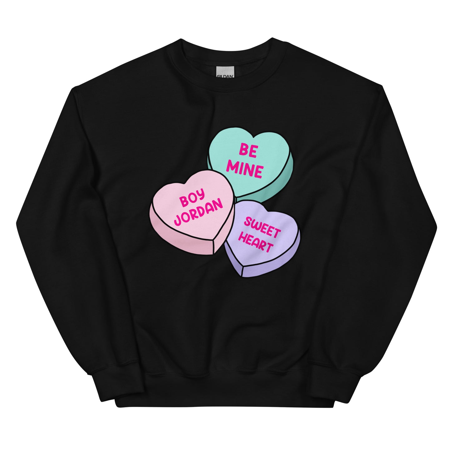 Valentine's Day Unisex Sweatshirt - Love, Boy Jordan