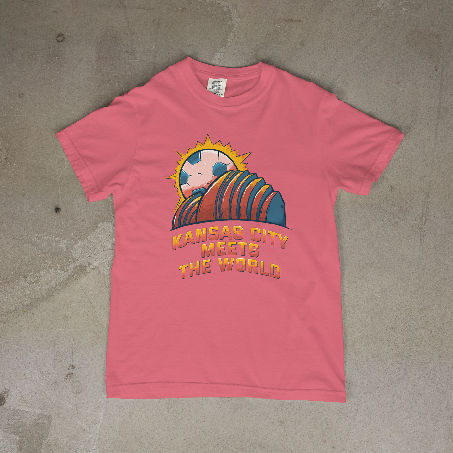 Kansas City Meets the World Tee - Love, Boy Jordan