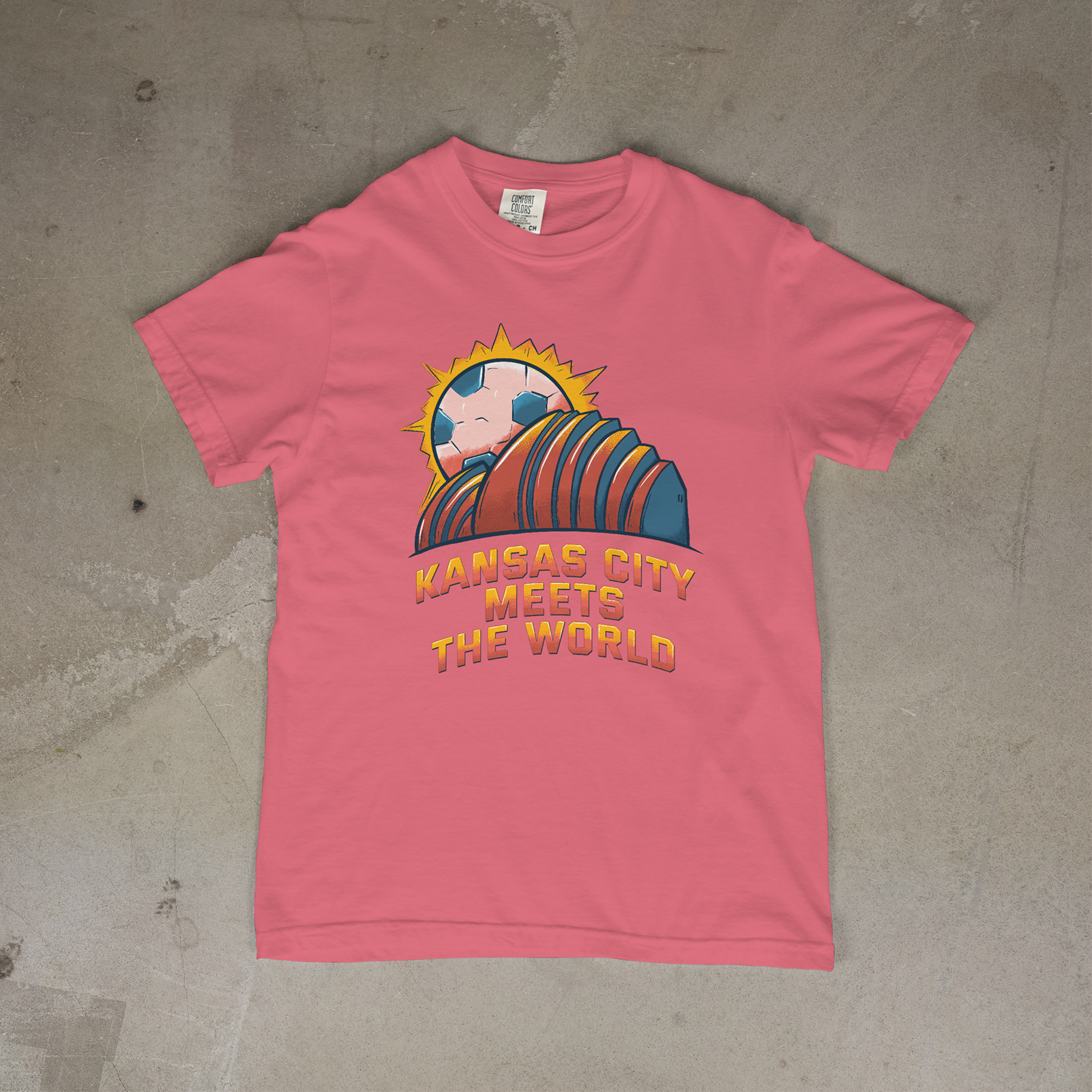 Kansas City Meets the World Tee - Love, Boy Jordan