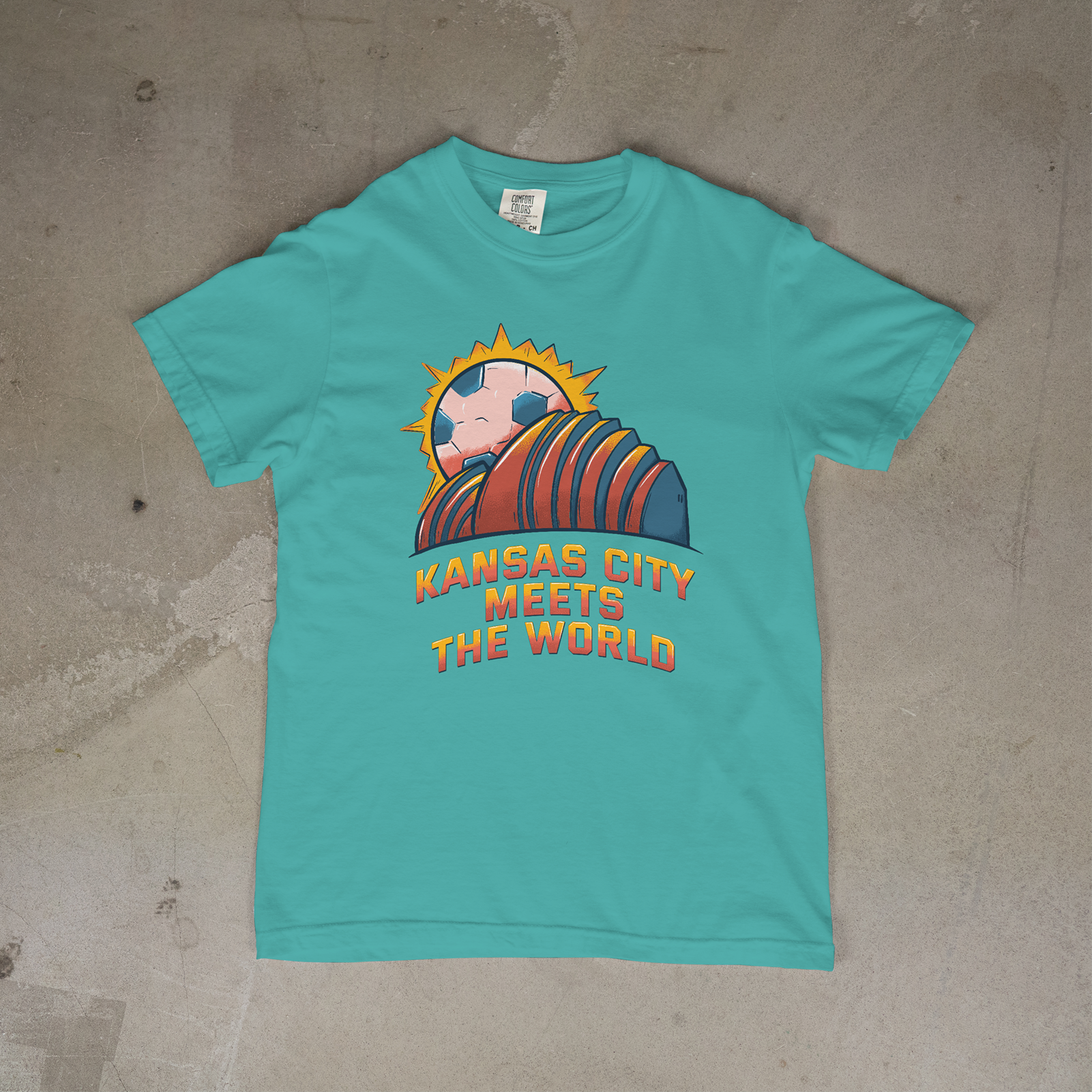 Kansas City Meets the World Tee - Love, Boy Jordan