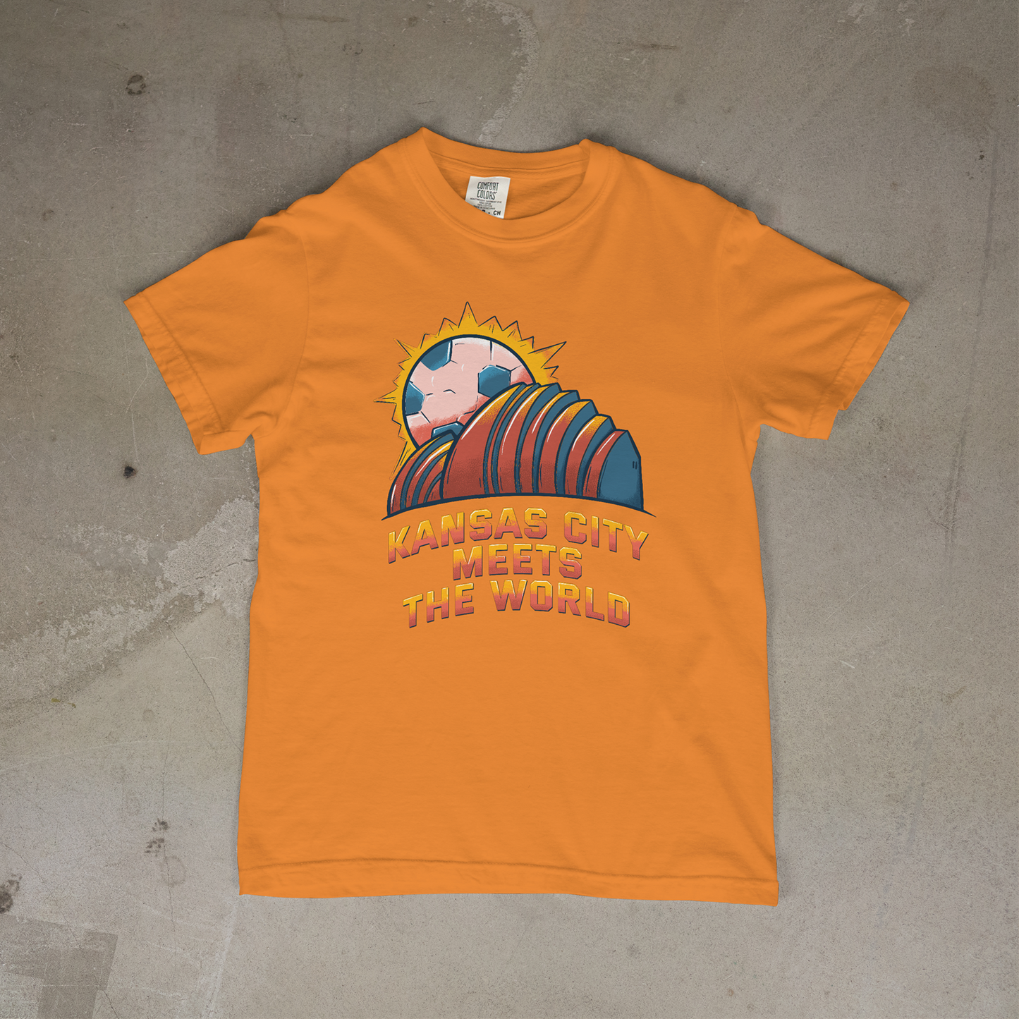 Kansas City Meets the World Tee - Love, Boy Jordan