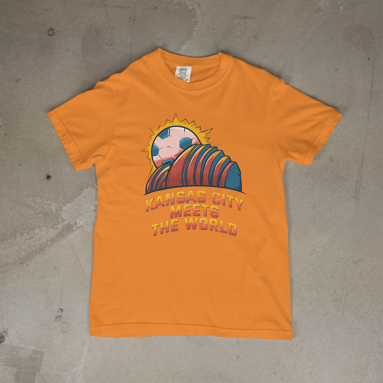 Kansas City Meets the World Tee - Love, Boy Jordan