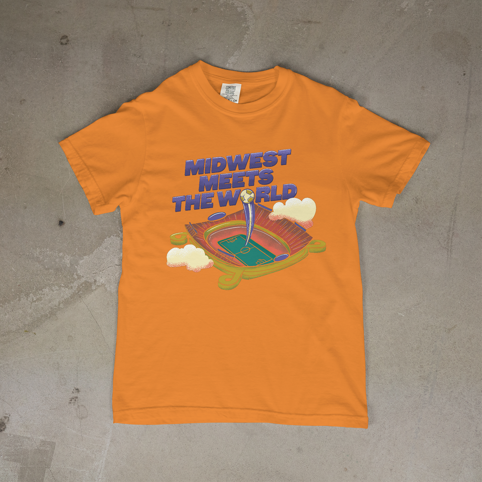 Midwest Meets the World Tee - Love, Boy Jordan