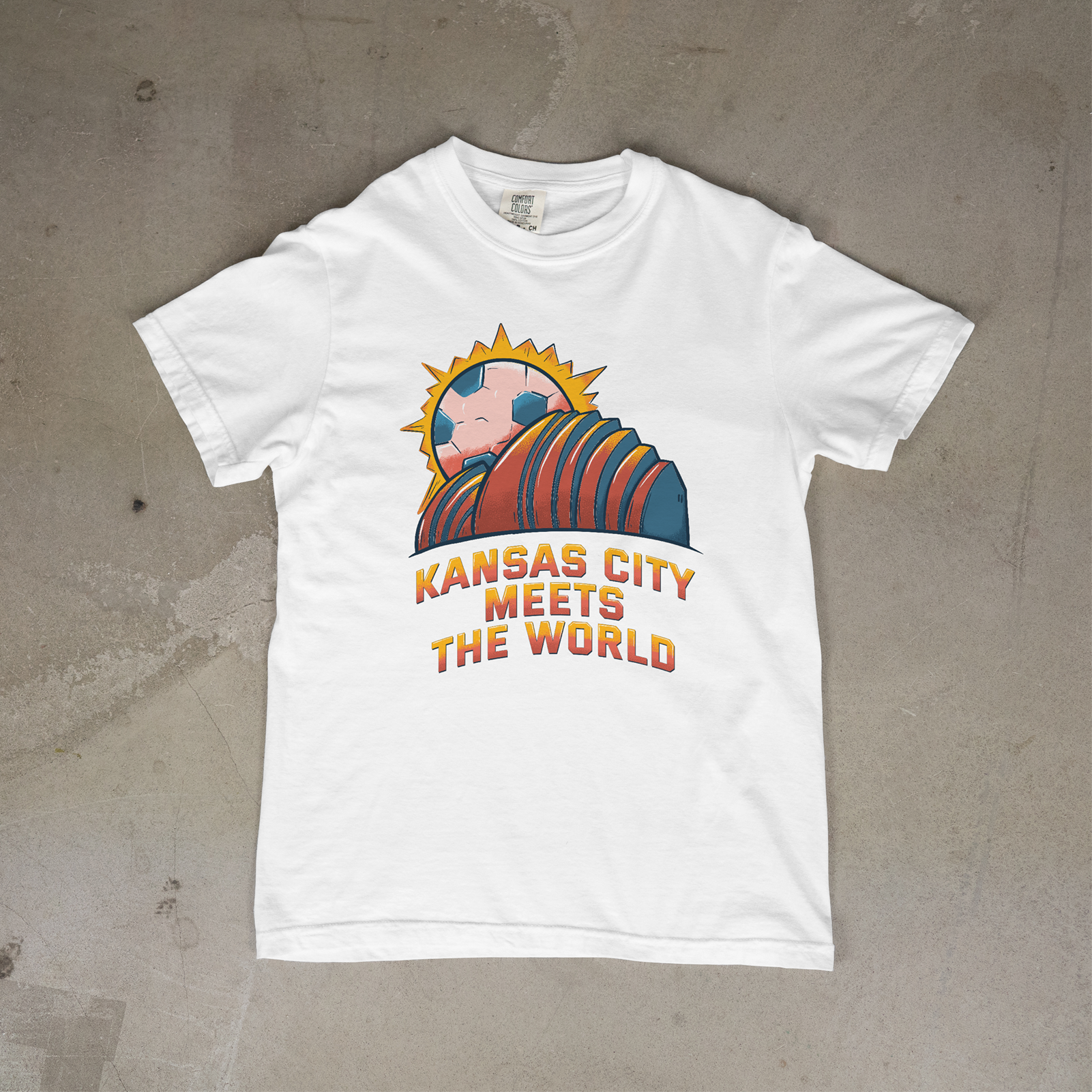 Kansas City Meets the World Tee - Love, Boy Jordan