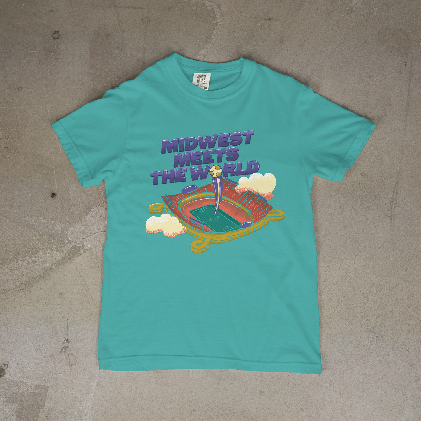 Midwest Meets the World Tee - Love, Boy Jordan