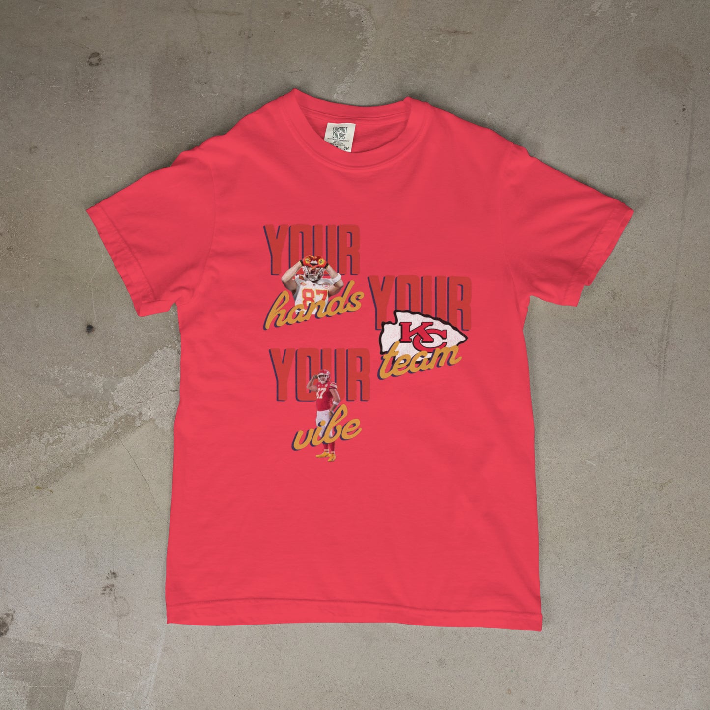 Hand, Heart, Vibe Tee