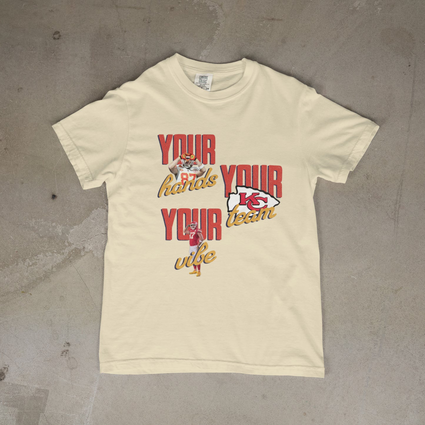 Hand, Heart, Vibe Tee