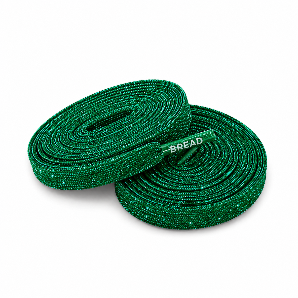 Sparkly Flat Bread Laces - Love, Boy Jordan