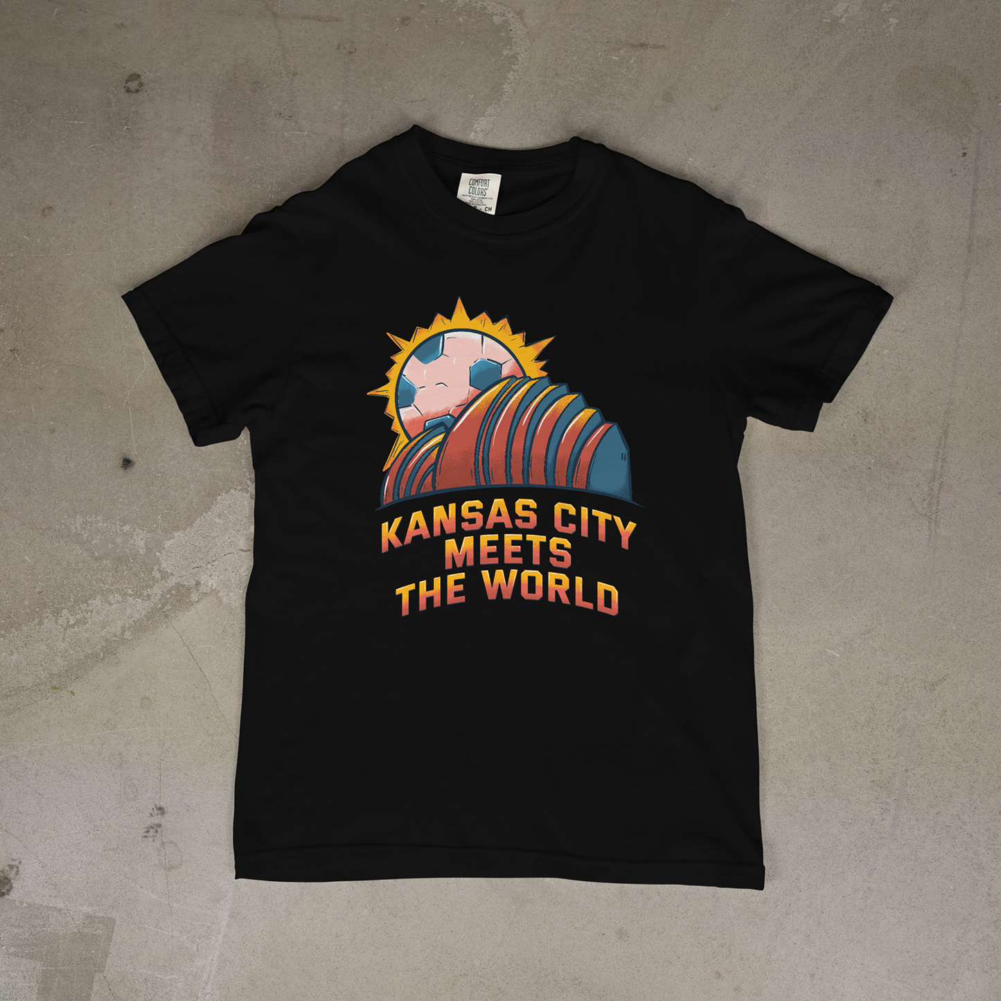 Kansas City Meets the World Tee - Love, Boy Jordan