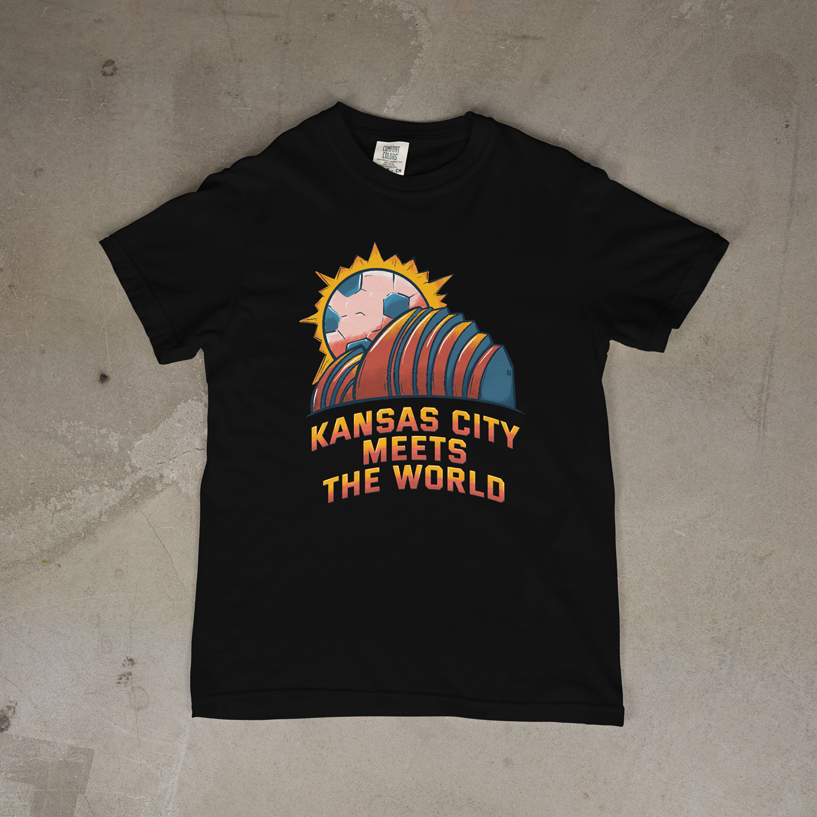 Kansas City Meets the World Tee - Love, Boy Jordan