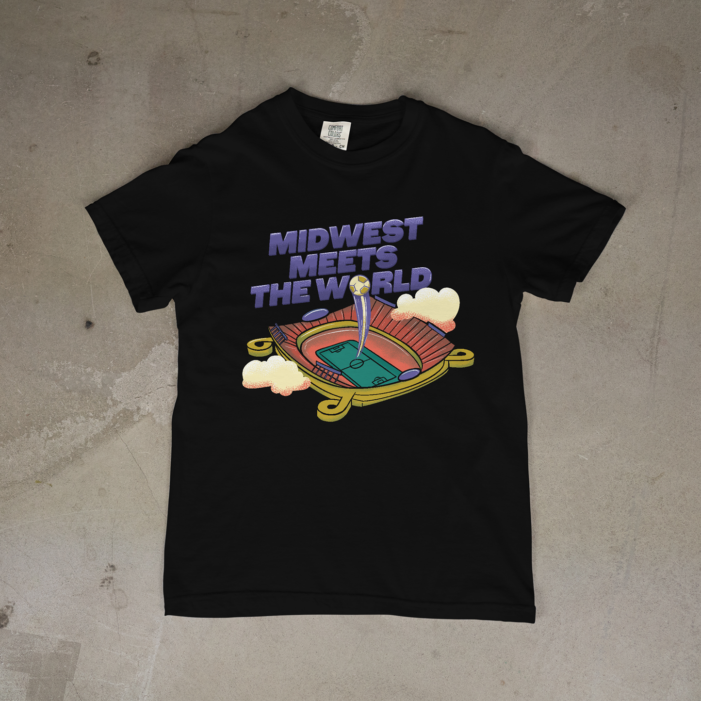 Midwest Meets the World Tee - Love, Boy Jordan