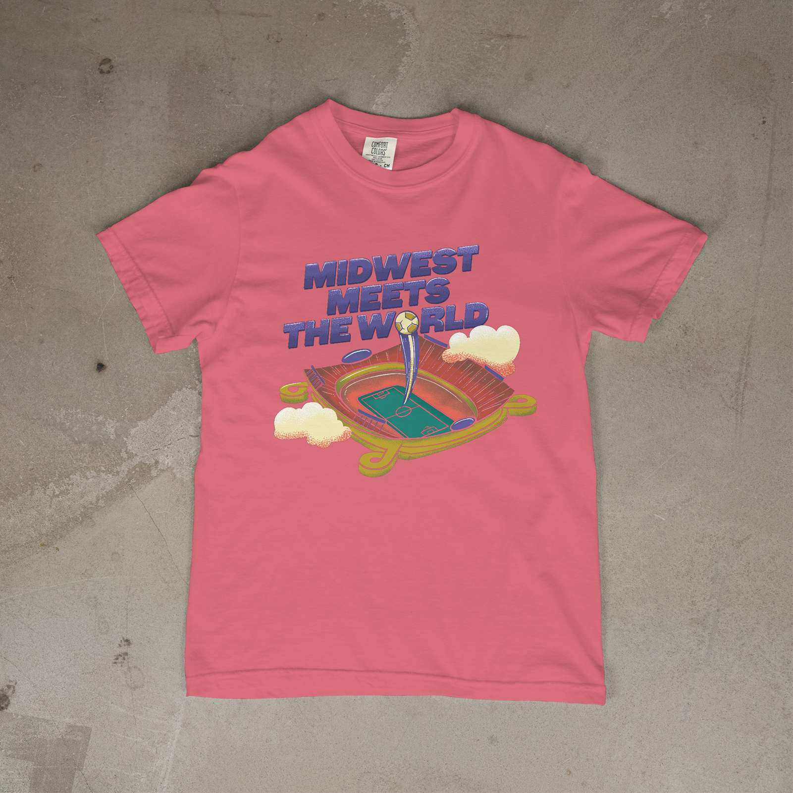 Midwest Meets the World Tee - Love, Boy Jordan