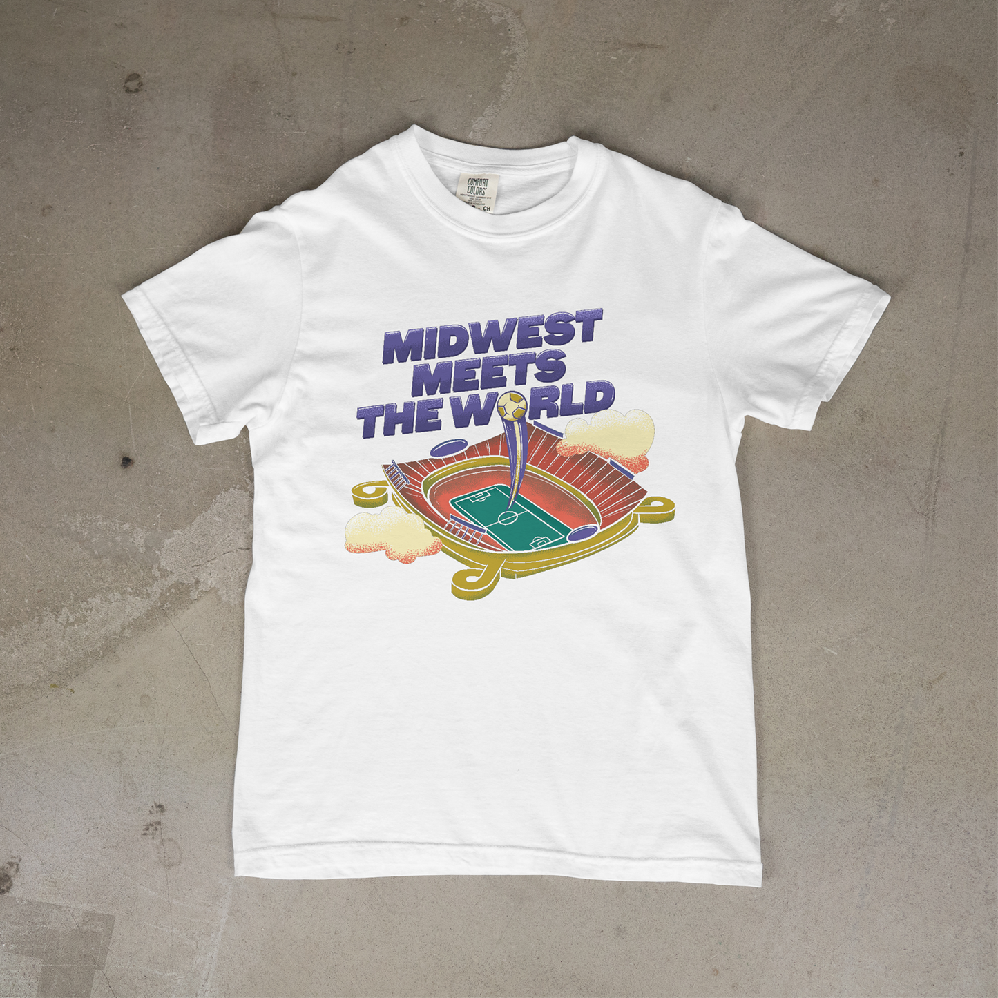 Midwest Meets the World Tee - Love, Boy Jordan