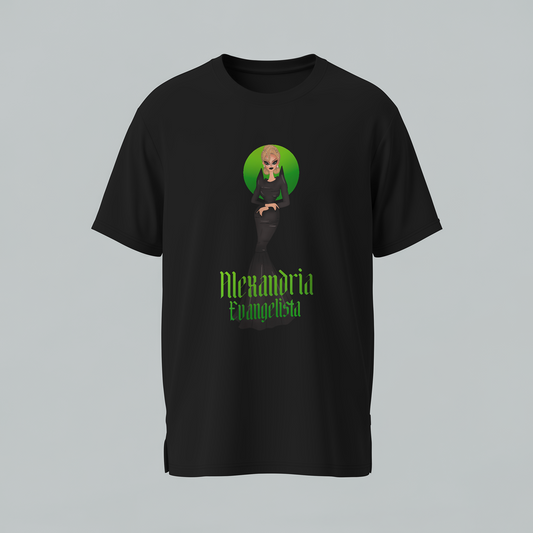 Alexandria Evangelista Black Dress Tee