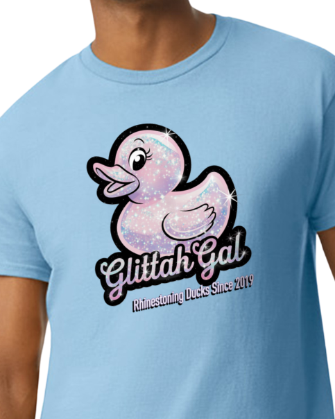 Glittah Gal Duck Tee