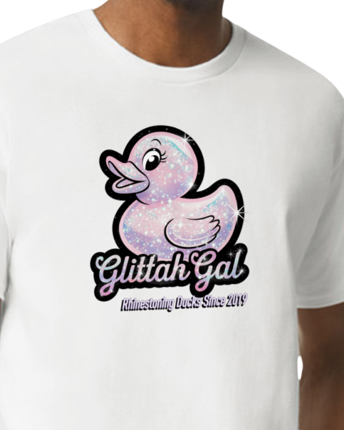 Glittah Gal Duck Tee