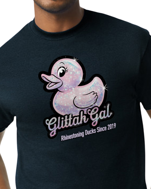 Glittah Gal Duck Tee