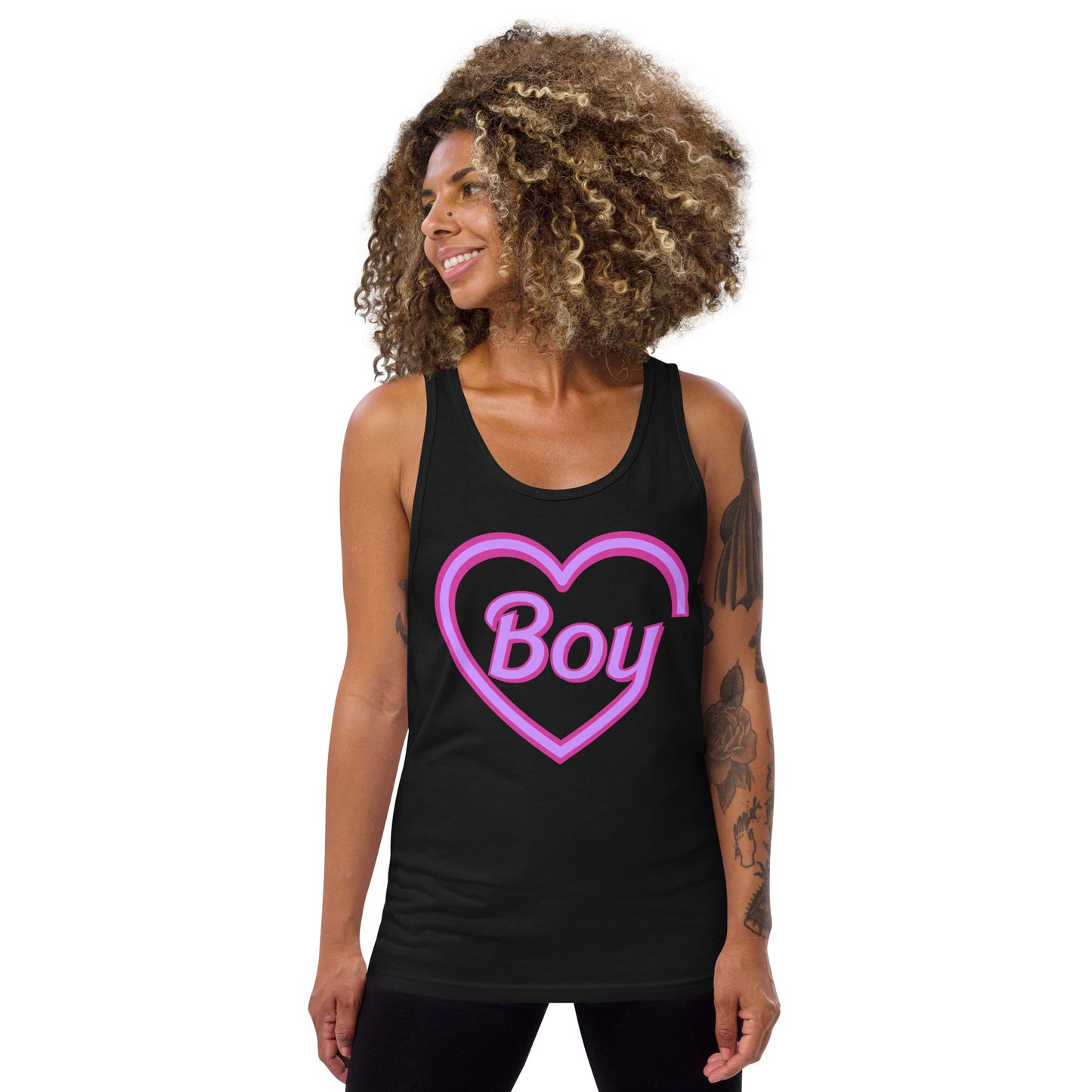 Lover Boy Unisex Tank Top - Love, Boy Jordan