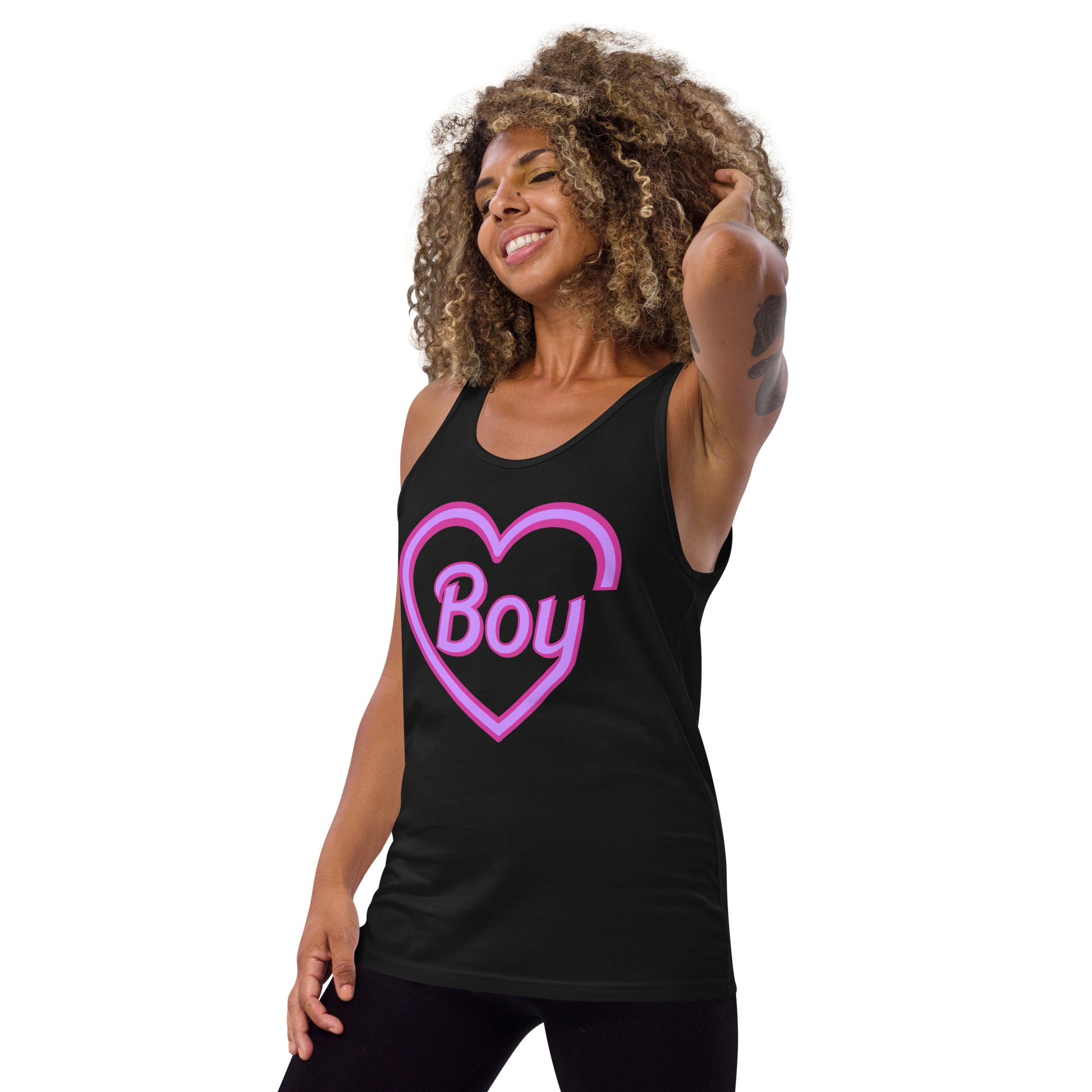 Lover Boy Unisex Tank Top - Love, Boy Jordan