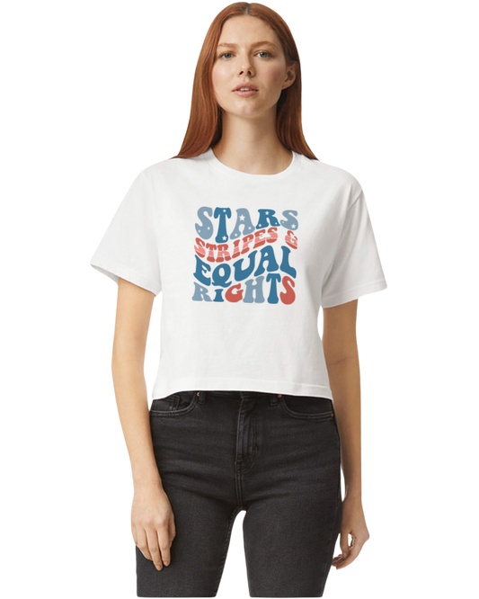 Stars and Stripes Boxy Tee