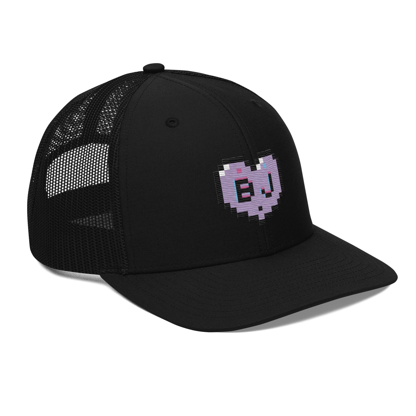 BJ Pixel Heart Trucker Cap - Love, Boy Jordan