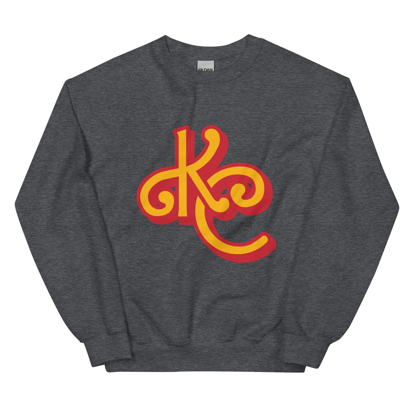 KC Red and Gold Logo Sweatshirt - Love, Boy Jordan