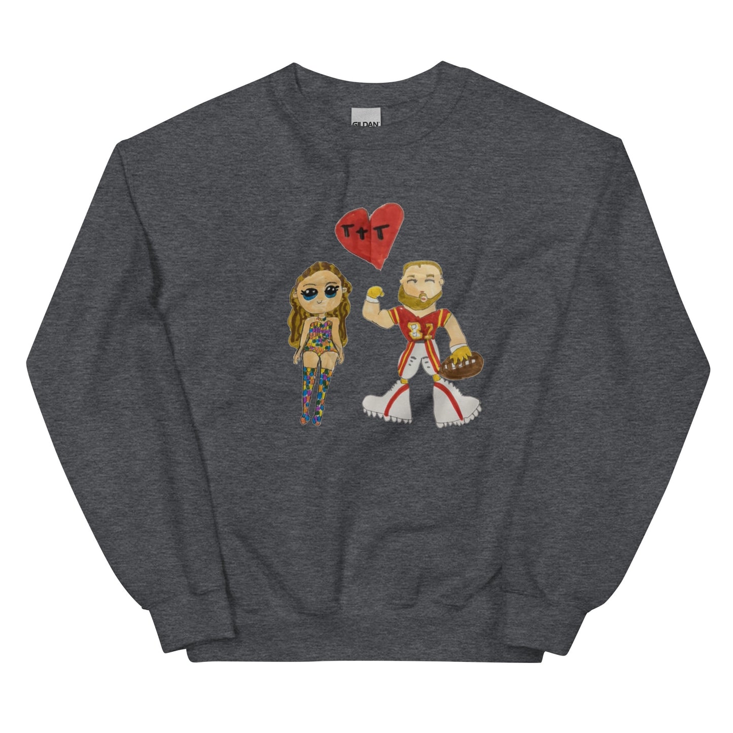 Taylor and Kelce Sweatshirt - Love, Boy Jordan