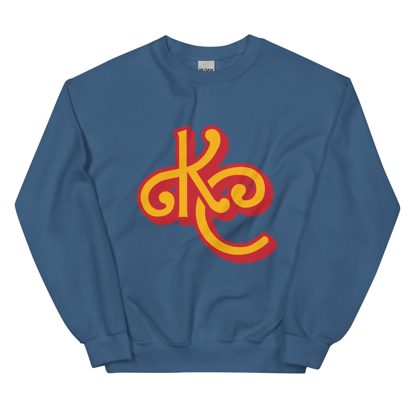 KC Red and Gold Logo Sweatshirt - Love, Boy Jordan