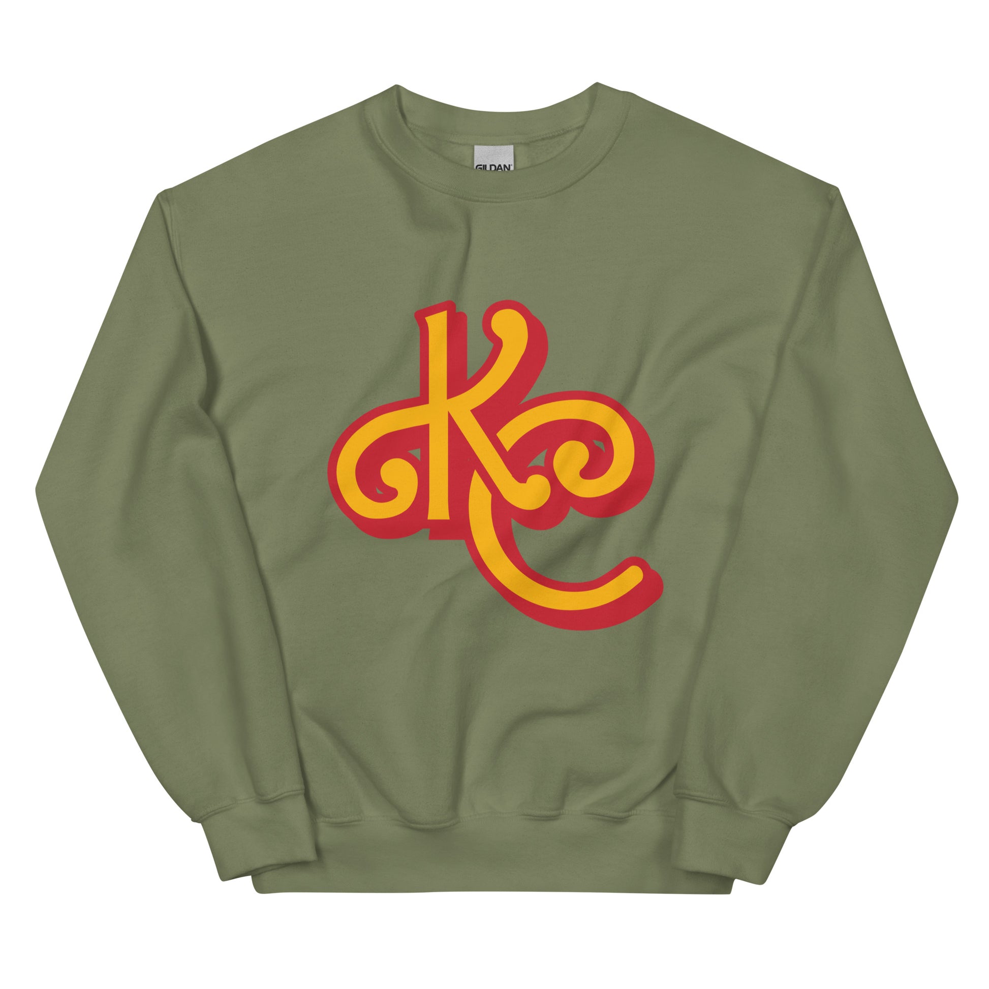 KC Red and Gold Logo Sweatshirt - Love, Boy Jordan