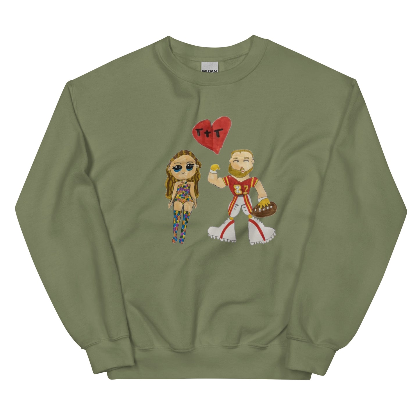 Taylor and Kelce Sweatshirt - Love, Boy Jordan