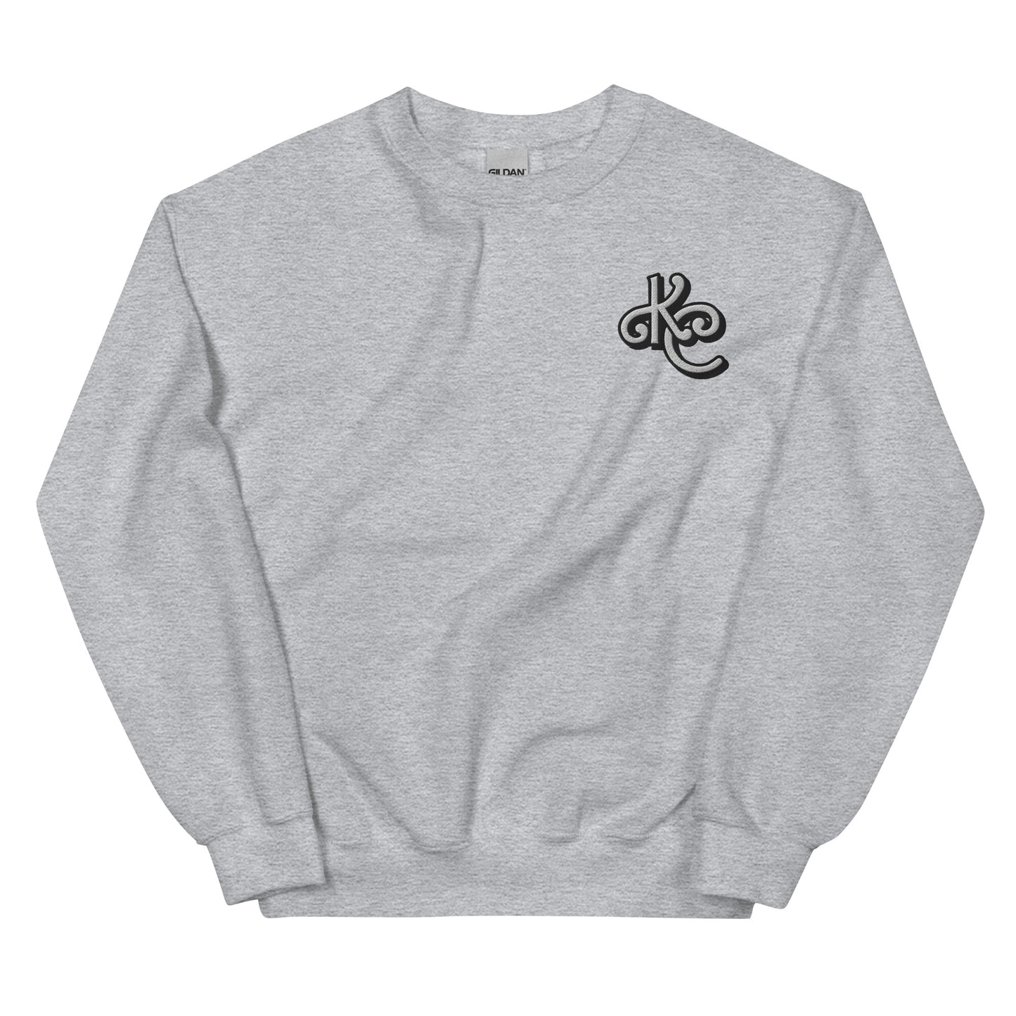 KC Black and White Logo Sweatshirt - Love, Boy Jordan