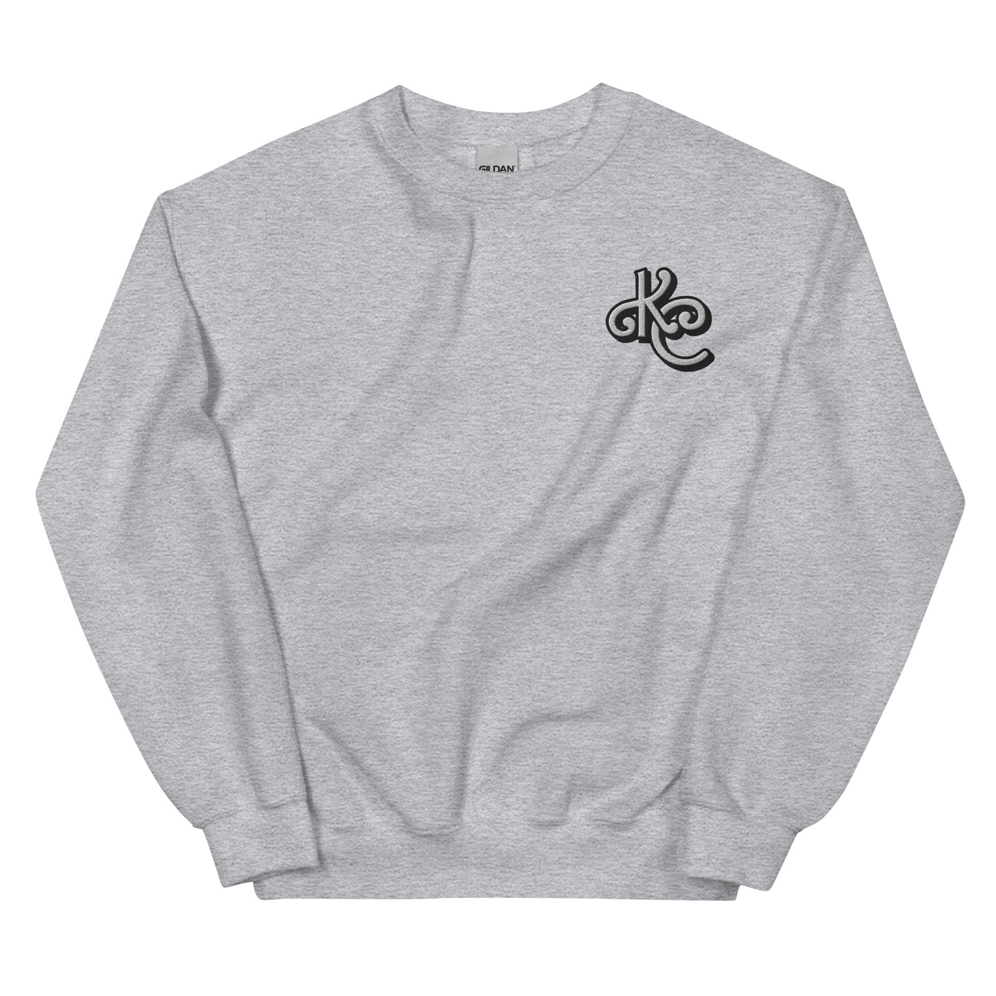 KC Black and White Logo Sweatshirt - Love, Boy Jordan