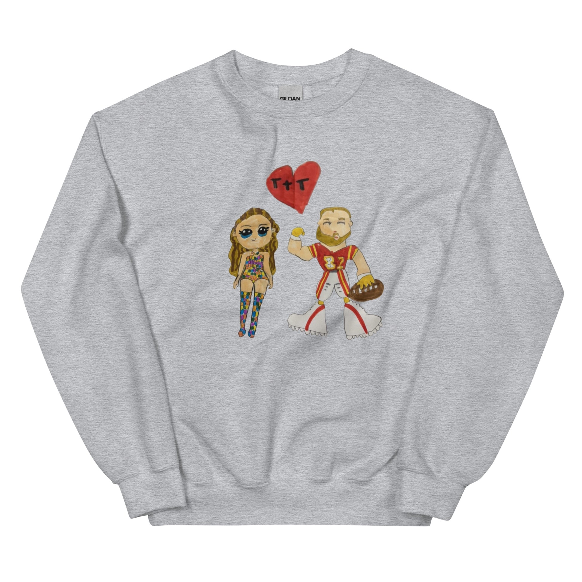 Taylor and Kelce Sweatshirt - Love, Boy Jordan