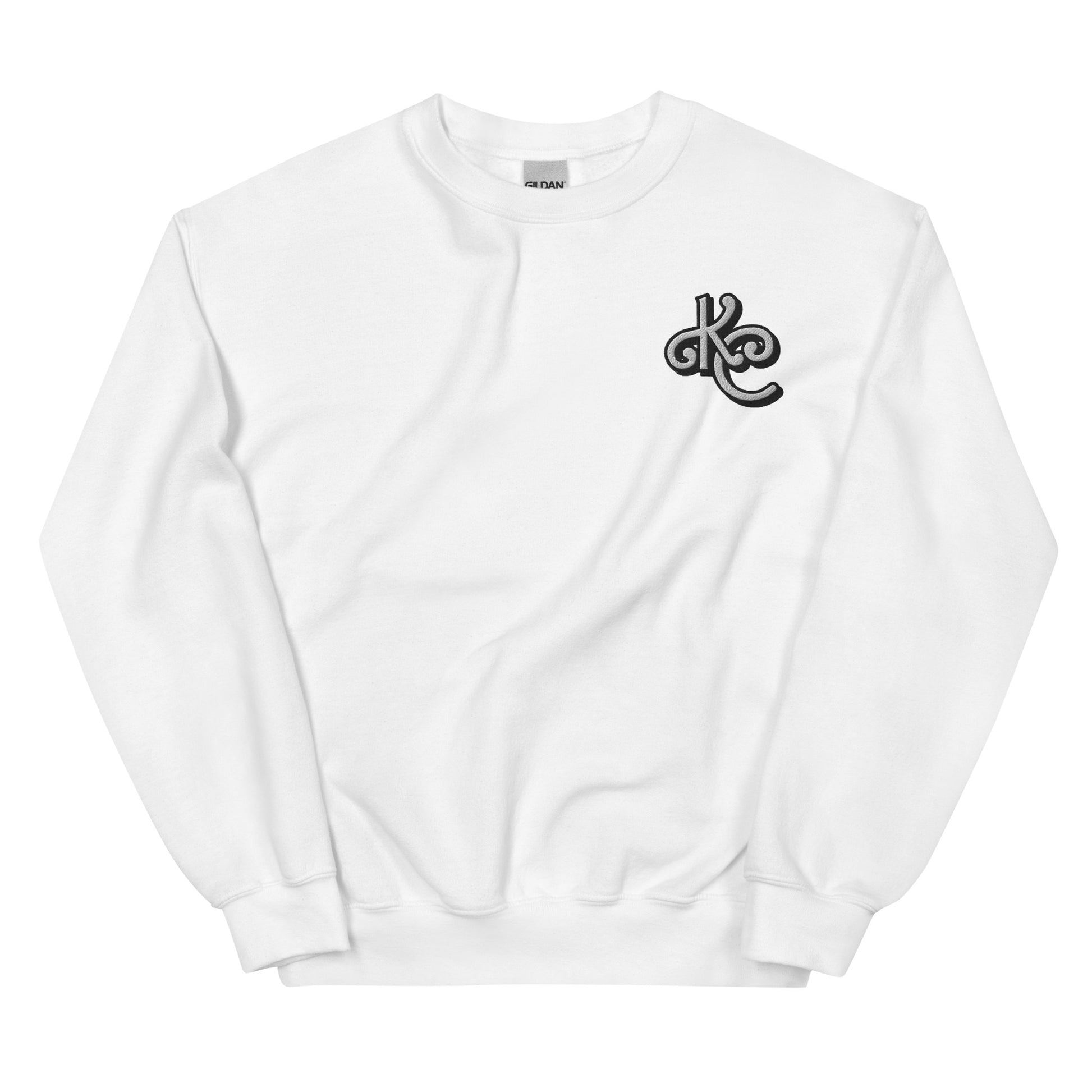 KC Black and White Logo Sweatshirt - Love, Boy Jordan