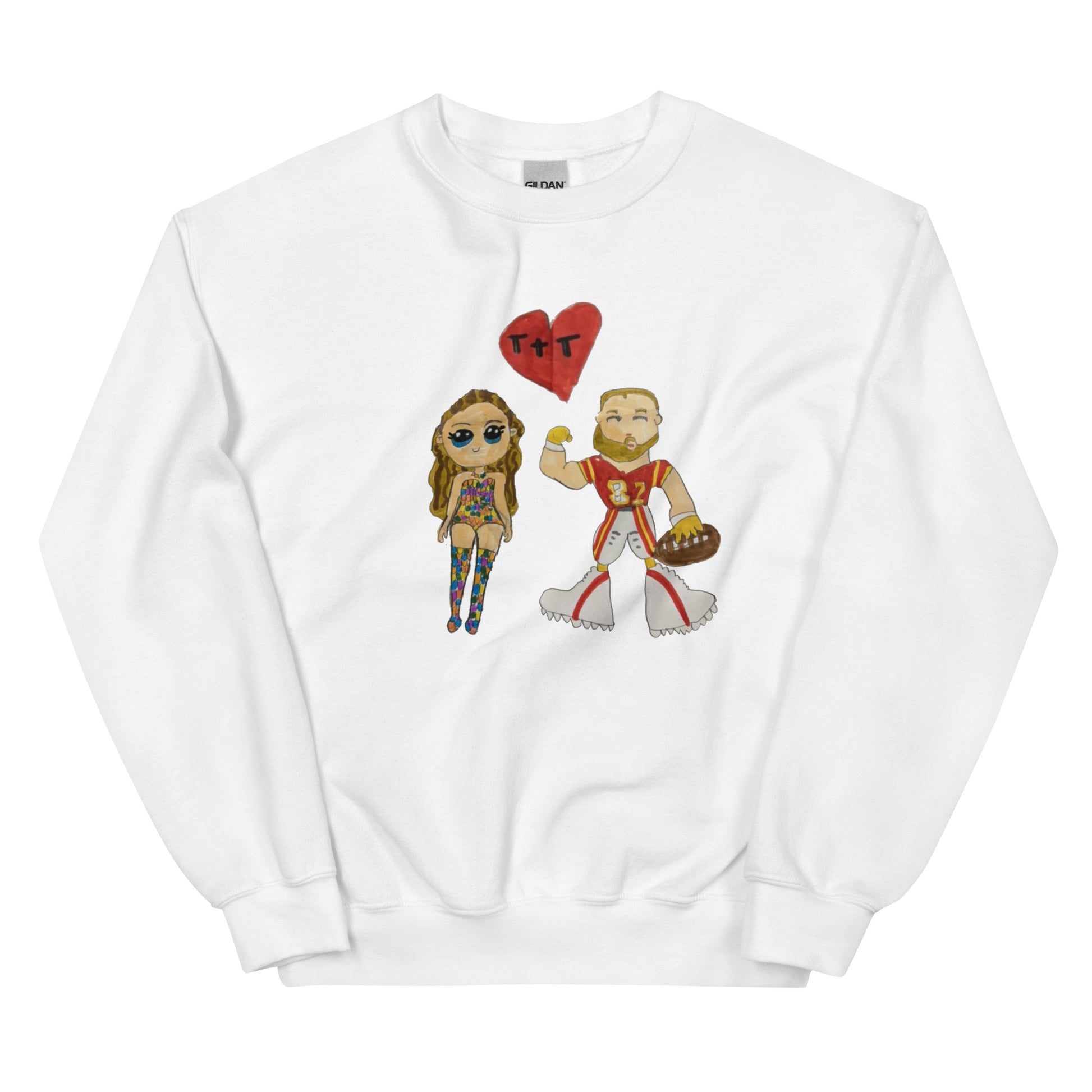 Taylor and Kelce Sweatshirt - Love, Boy Jordan