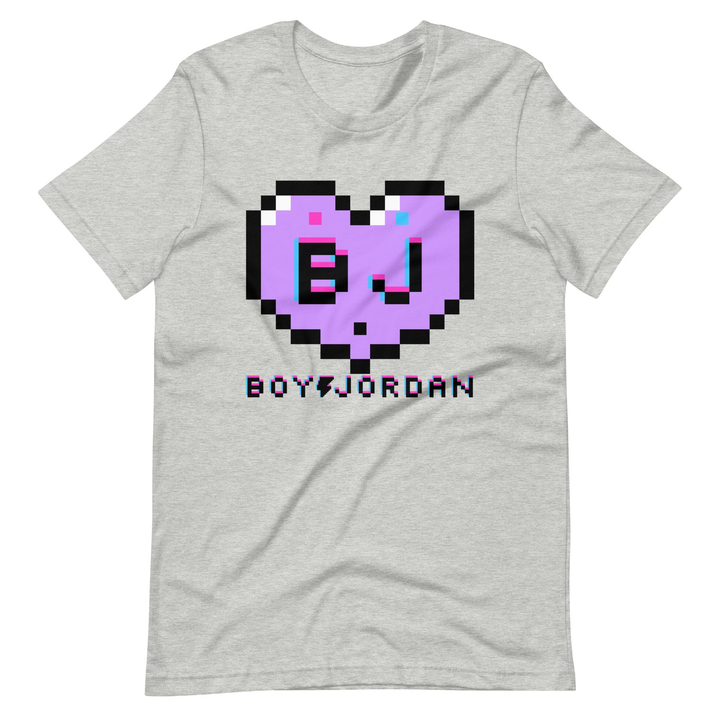 BJ Pixel Heart t-shirt - Love, Boy Jordan