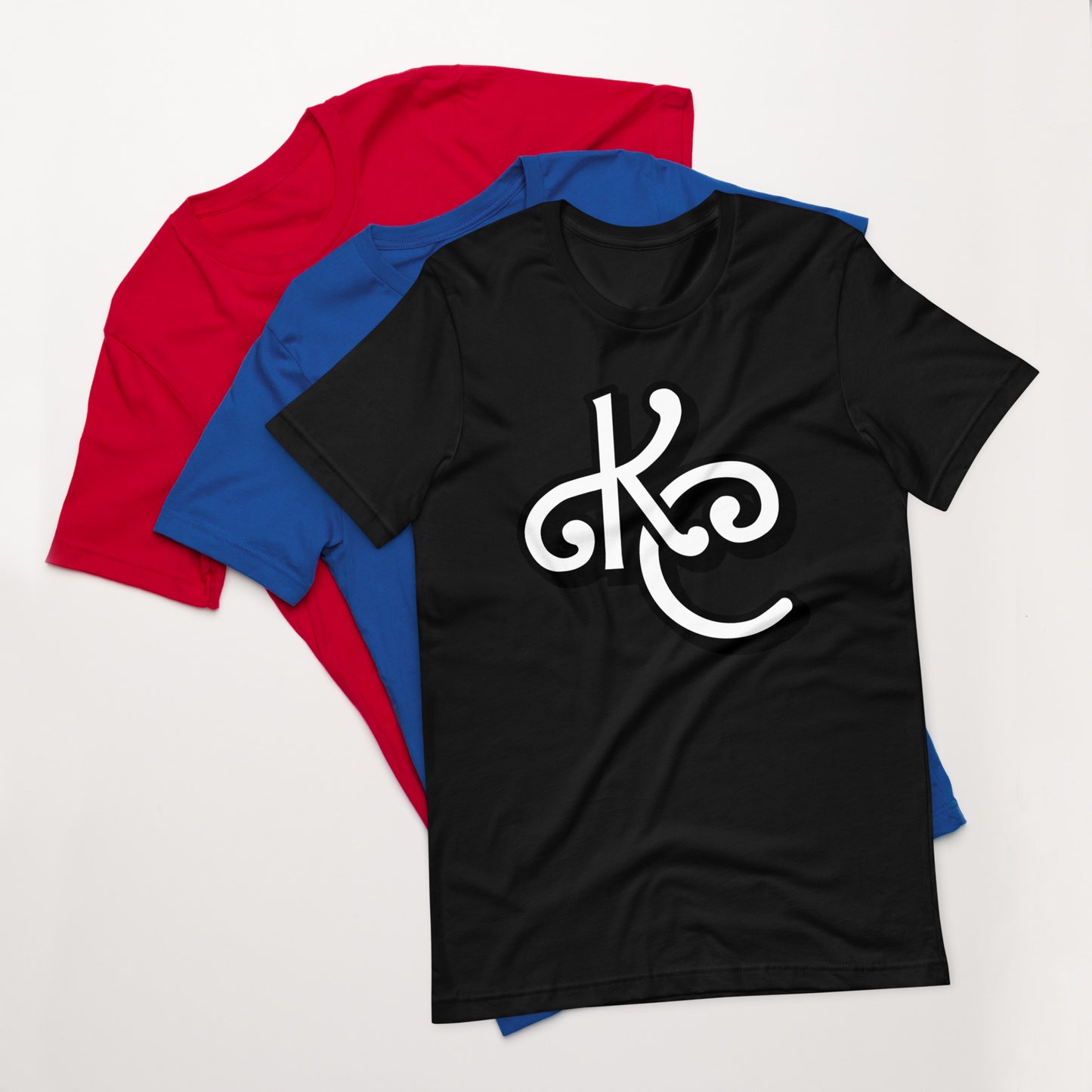 KC Black and White Logo t-shirt - Love, Boy Jordan