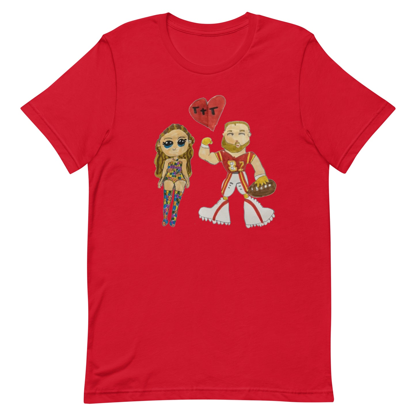 Taylor and Kelce t-shirt - Love, Boy Jordan