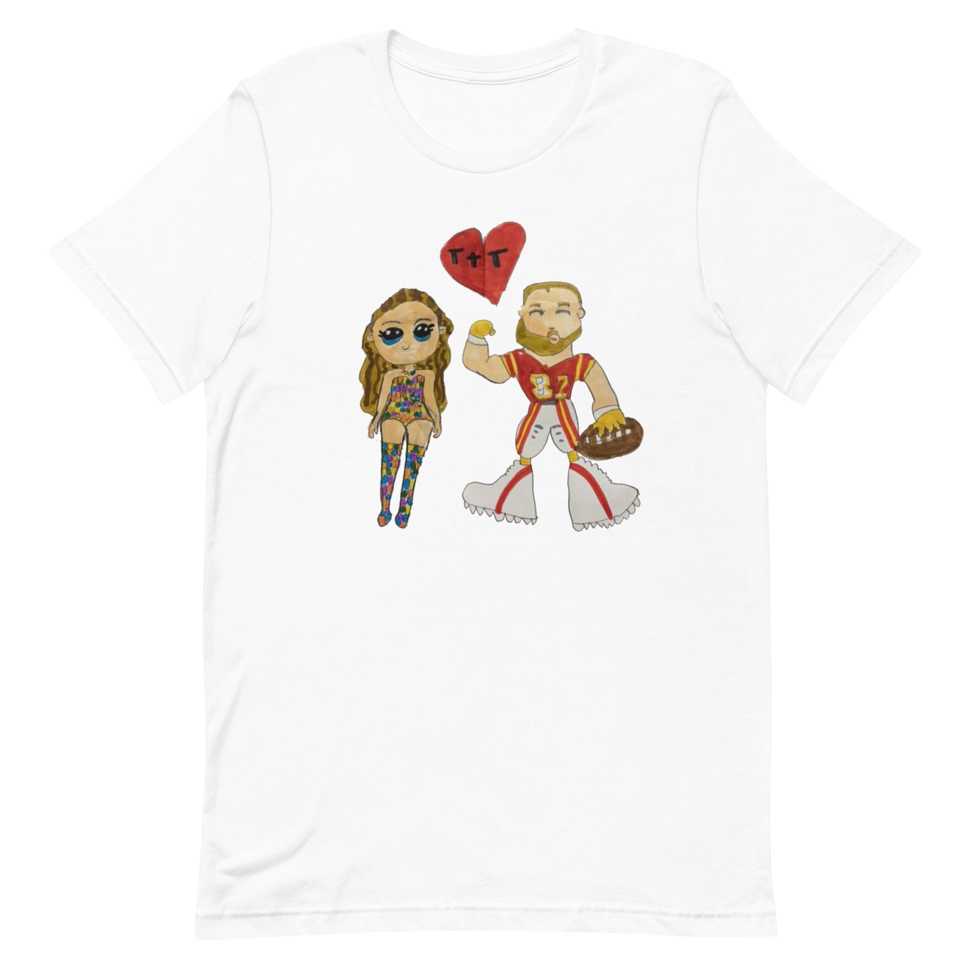 Taylor and Kelce t-shirt - Love, Boy Jordan