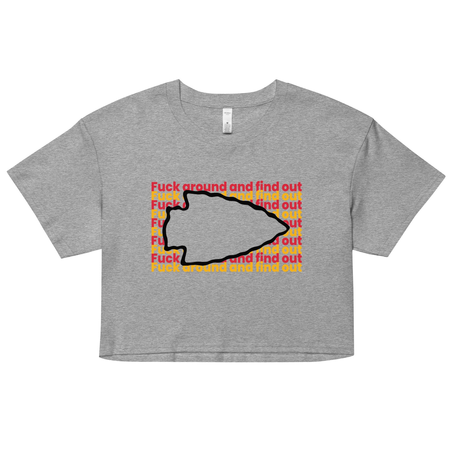 FAFO Chiefs Women’s crop top - Love, Boy Jordan