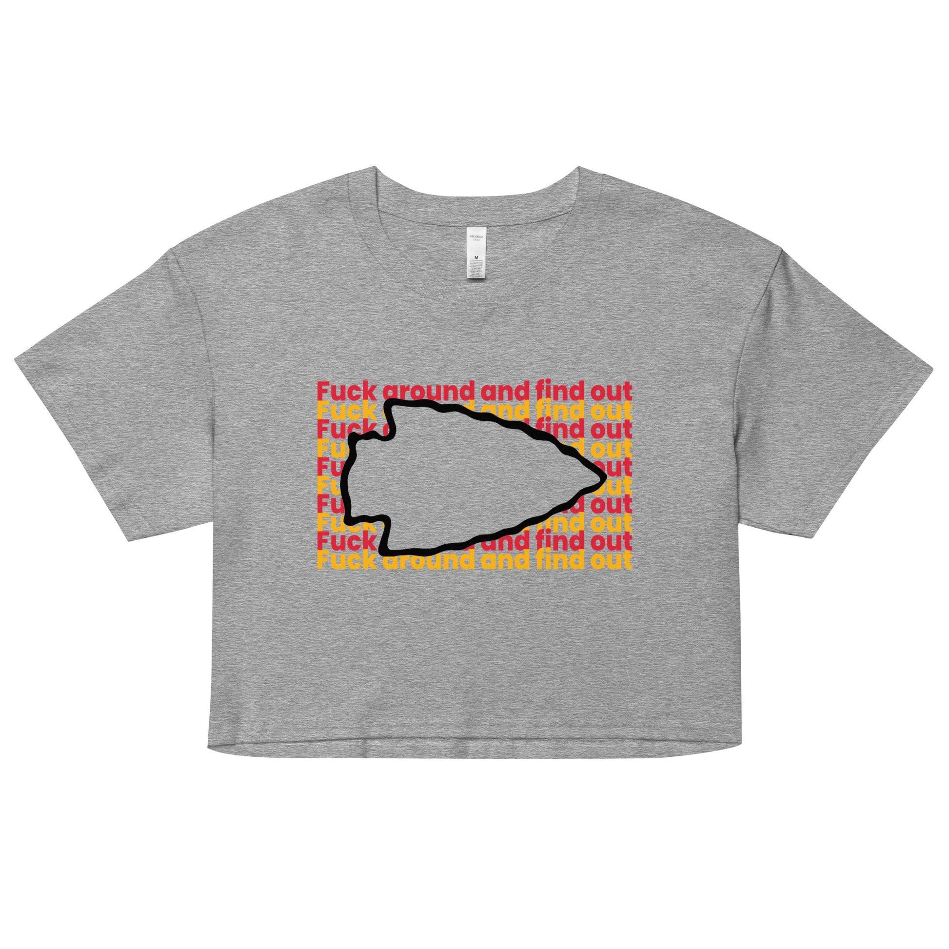 FAFO Chiefs Women’s crop top - Love, Boy Jordan