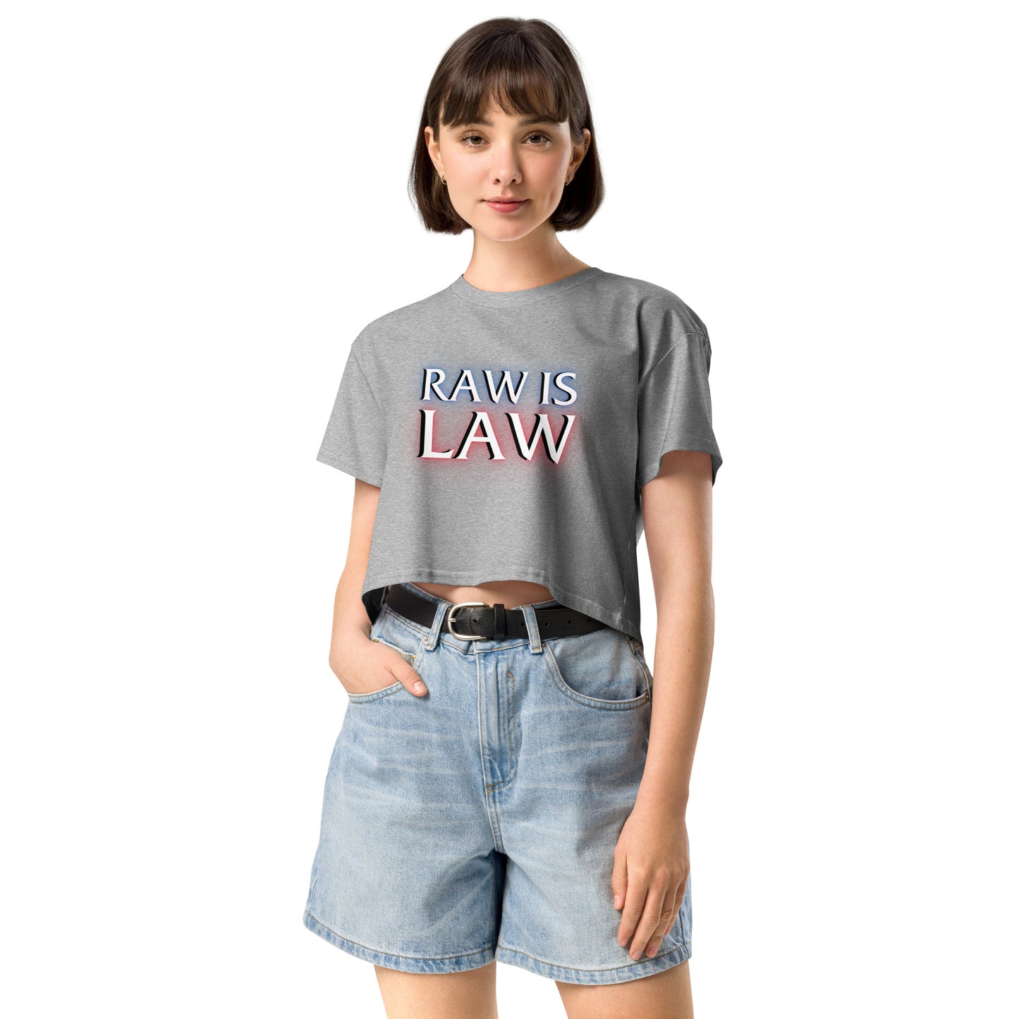 Raw is Law Women’s crop top - Love, Boy Jordan