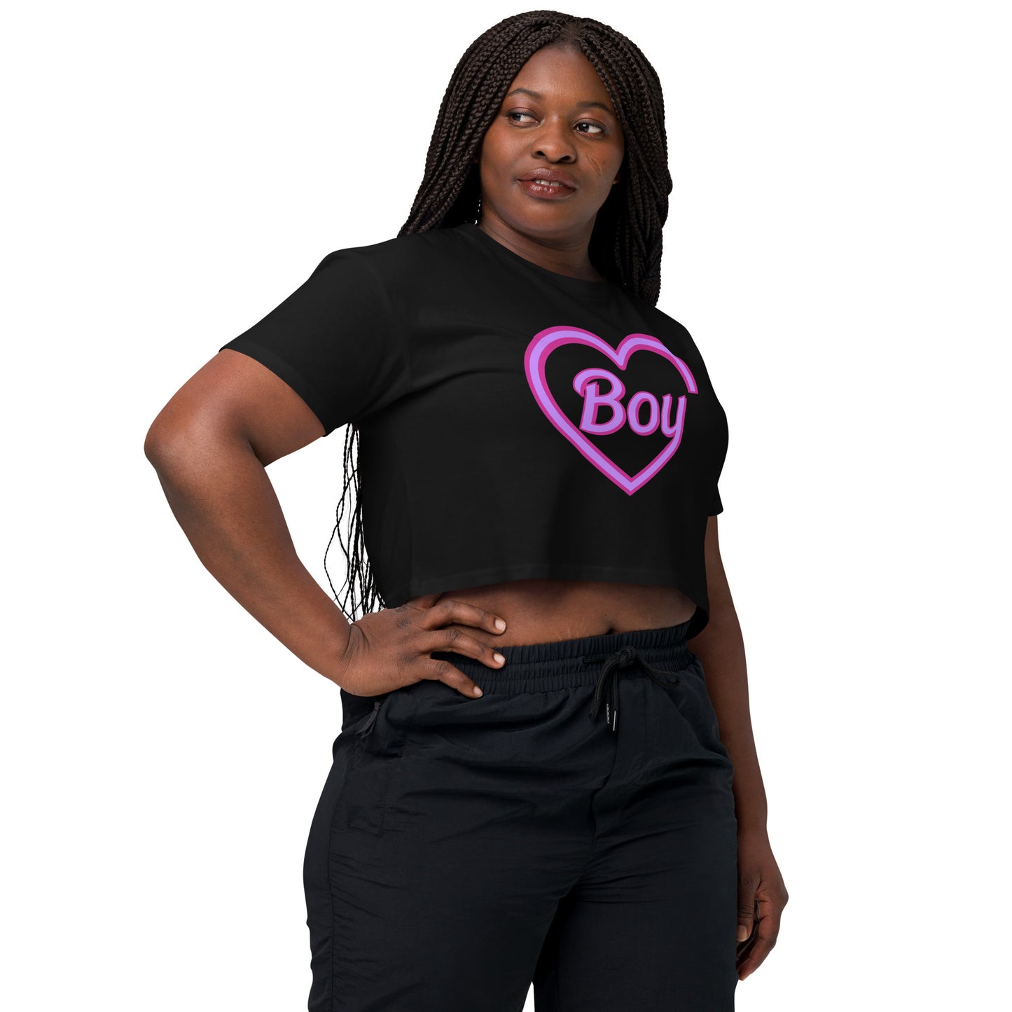 Lover Boy Women’s crop top - Love, Boy Jordan