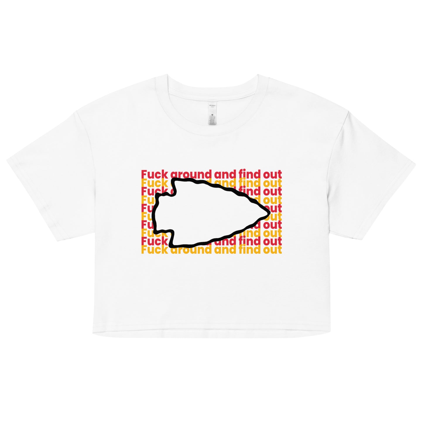 FAFO Chiefs Women’s crop top - Love, Boy Jordan