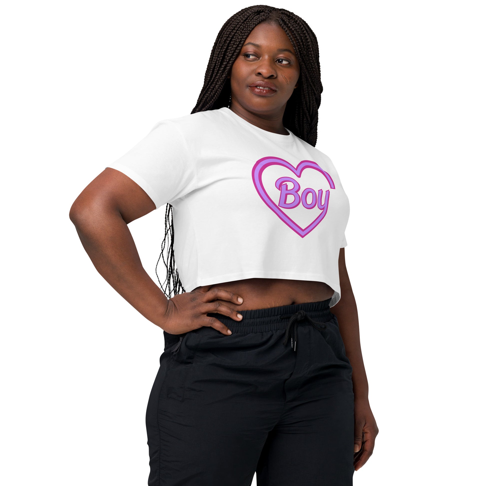 Lover Boy Women’s crop top - Love, Boy Jordan