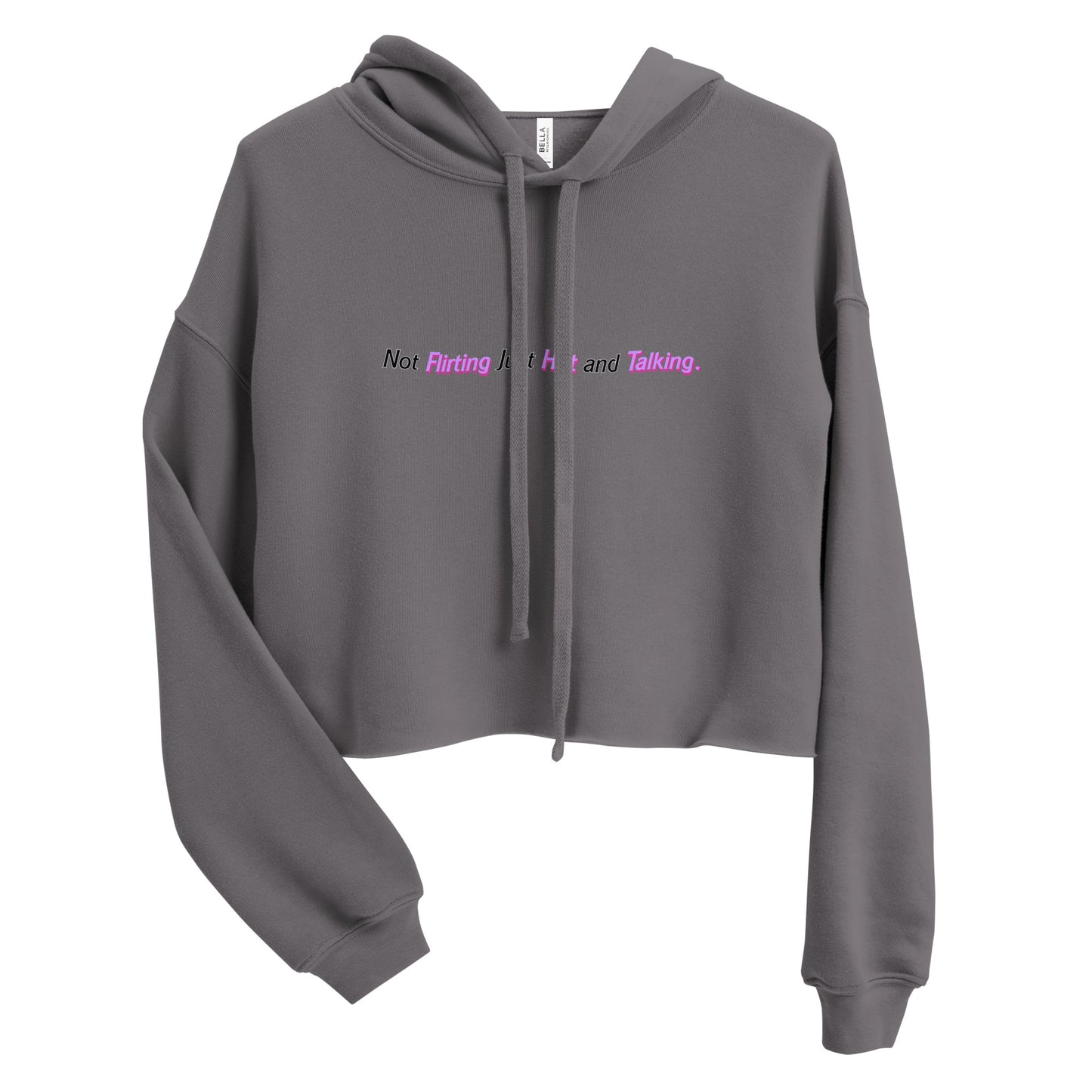 Hot and Talking Crop Hoodie - Love, Boy Jordan