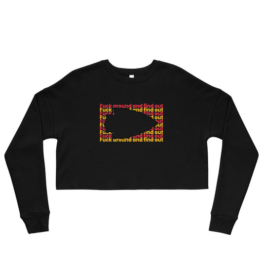 FAFO Crop Sweatshirt - Love, Boy Jordan