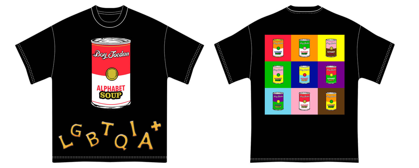 Alphabet Soup Tee - Love, Boy Jordan