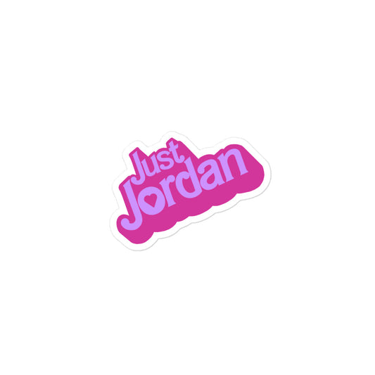 Bubble-free stickers - Love, Boy Jordan